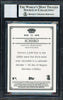 Ichiro Suzuki Autographed 2010 Topps 206 Bronze Card #52 Seattle Mariners Auto Grade 10 Beckett BAS #12669753
