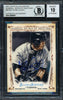 Ichiro Suzuki Autographed 2011 Topps Allen & Ginter Highlight Sketches Card #BHS-25 Seattle Mariners Auto Grade 10 Beckett BAS #12669847