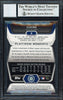 Ichiro Suzuki Autographed 2012 Bowman Platinum Card #8 Seattle Mariners Auto Grade 10 Beckett BAS Stock #189911