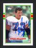 David Williams Autographed 1989 Topps Traded Rookie Card #98T Houston Oilers SKU #164103