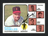 Jimmie Reese Autographed 1973 Topps Card #421 California Angels Coach SKU #164118