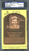 Gary Carter Autographed HOF Plaque Postcard Montreal Expos "HOF 2003" PSA/DNA #31669548