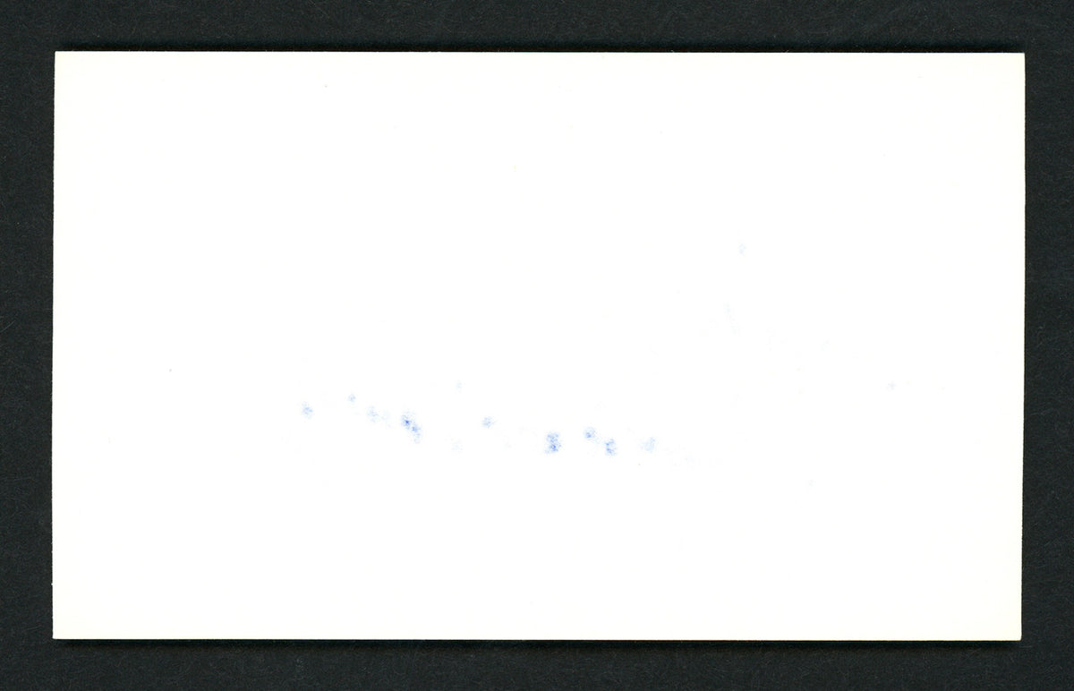 Alex Wojciechowicz Autographed 3x5 Index Card Detroit Lions SKU #158106