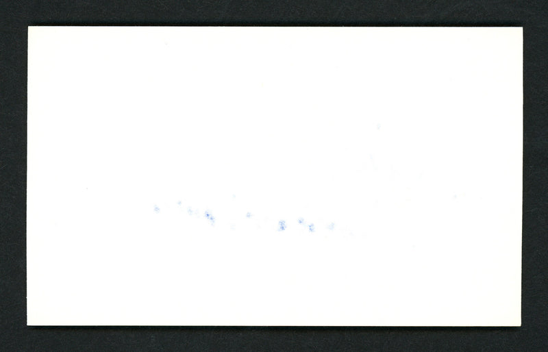 Alex Wojciechowicz Autographed 3x5 Index Card Detroit Lions SKU #158106