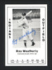 Roy Weatherly Autographed 1979 Diamond Greats Card #283 Cleveland Indians SKU #165696