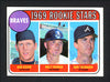Walt Hriniak & Gary Neibauer Autographed 1969 Topps Rookie Card #611 Atlanta Braves SKU #161930