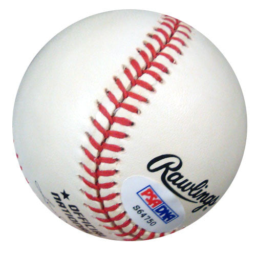 John Van Cuyk Autographed Official NL Baseball Brooklyn Dodgers PSA/DNA #S64750