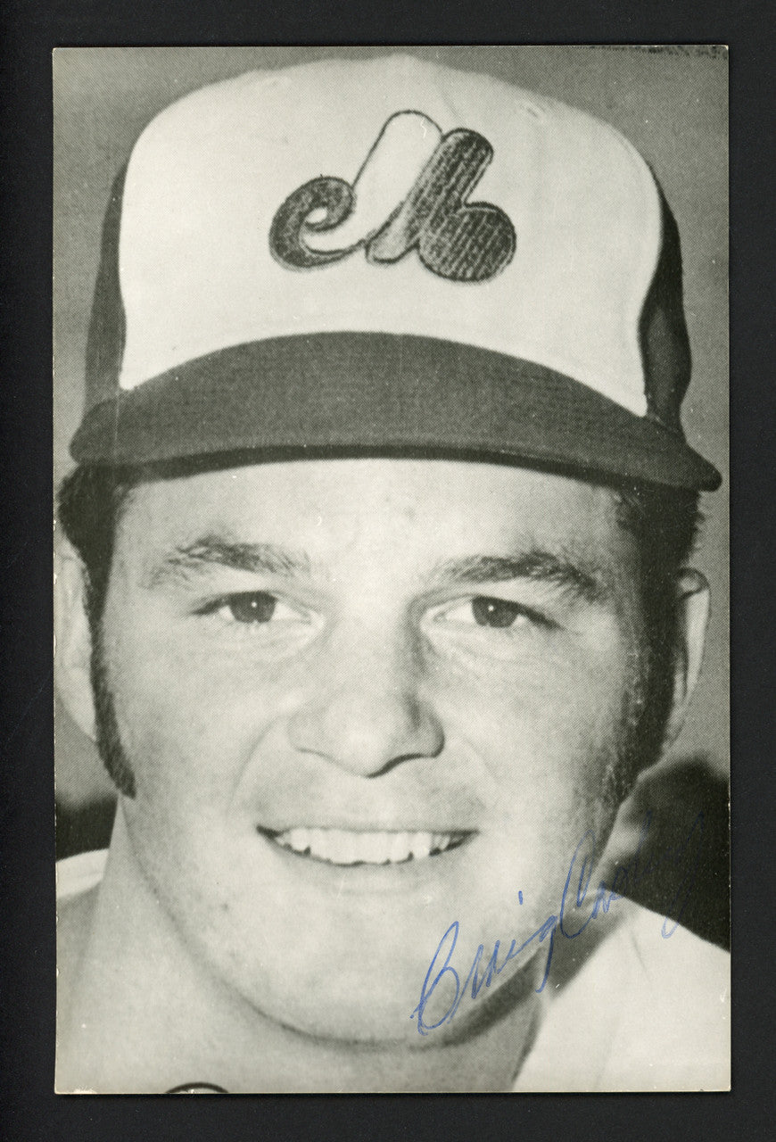 Craig Caskey Autographed 3.5x5.5 Jim Rowe Postcard Montreal Expos SKU #164861