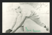 Gene Hasson Autographed 3.5x5.5 Jim Rowe Postcard Philadelphia A's SKU #164883