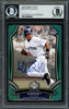 Ichiro Suzuki Autographed 2005 Upper Deck Sweet Spot Card #8 Seattle Mariners Beckett BAS #12668593
