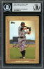 Ichiro Suzuki Autographed 2010 Topps Turkey Red Card #TR127 Seattle Mariners Beckett BAS #12669113