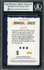 Ichiro Suzuki Autographed 2019 Panini Diamond Kings Crowning Moment Card #DK-02-IS Seattle Mariners Beckett BAS #12668058