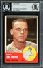 Barry Shetrone Autographed 1963 Topps Card #276 Washington Senators Signed Twice Beckett BAS #12666659