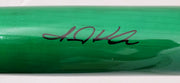 Jarred Kelenic Autographed Green Marucci Game Model Bat Atlanta Braves Beckett BAS Stock #191543