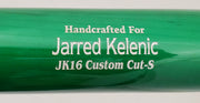 Jarred Kelenic Autographed Green Marucci Game Model Bat Atlanta Braves Beckett BAS Stock #191543