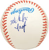 Hideki Irabu & Mac Suzuki Autographed Official AL Baseball 1st Matchup of Japanese Pitchers "5/7/1999" Beckett BAS #X12662