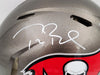 Tom Brady Autographed Tampa Bay Buccaneers Gray Full Size Authentic Speed Helmet Fanatics Holo Stock #202344