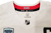 Seattle Kraken Mark Giordano Autographed White Adidas Authentic Jersey Size 54 Inaugural Season & Captain Patch "1st Sea Captain" Fanatics Holo Stock #202337