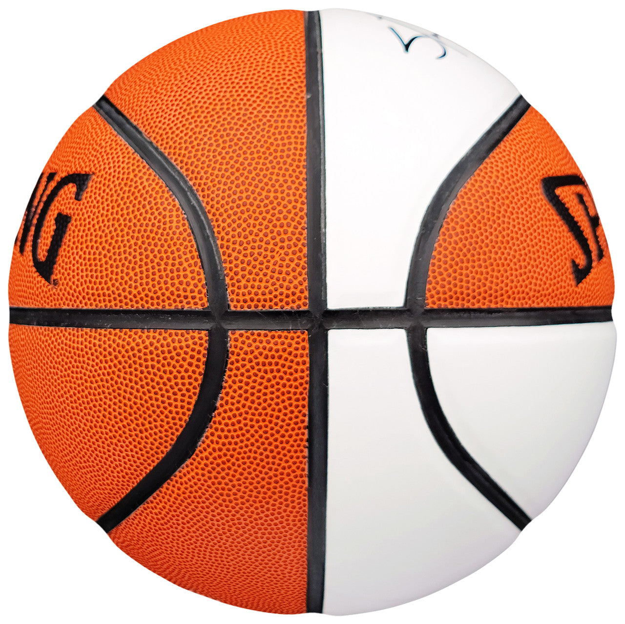 Shawn Kemp Autographed Official Spalding White Logo Basketball Seattle Supersonics MCS Holo Stock #202384