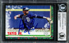 Fernando Tatis Jr. Autographed 2019 Topps Holiday Rookie Card #HW126 San Diego Padres Beckett BAS Stock #202732