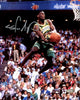 Shawn Kemp Autographed 8x10 Photo Seattle Supersonics Slam Dunk MCS Holo Stock #202442