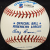 Leroy Wheat Autographed Official AL Baseball Philadelphia A's, Cleveland Indians Beckett BAS #V68030