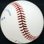 Leroy Wheat Autographed Official AL Baseball Philadelphia A's, Cleveland Indians Beckett BAS #V68030
