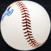 Leroy Wheat Autographed Official AL Baseball Philadelphia A's, Cleveland Indians Beckett BAS #V68030