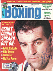 Gerry Cooney Autographed Boxing World Magazine Cover PSA/DNA #S42132