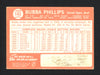 Bubba Phillips Autographed 1964 Topps Card #143 Detroit Tigers SKU #164234