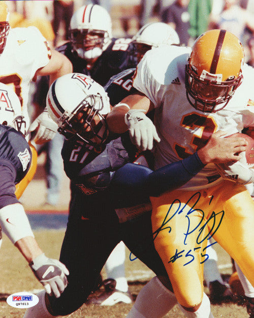 Lance Briggs Autographed 8x10 Photo Arizona Wildcats PSA/DNA #Q97613