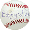 Bobby Wilkins Autographed Official MLB Baseball Philadelphia A's Beckett BAS #V68099