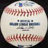 Norm Bass Autographed Official MLB Baseball Kansas City A's "1961-1963 KC A's" Beckett BAS #V68116
