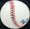 Norm Bass Autographed Official MLB Baseball Kansas City A's "1961-1963 KC A's" Beckett BAS #V68116