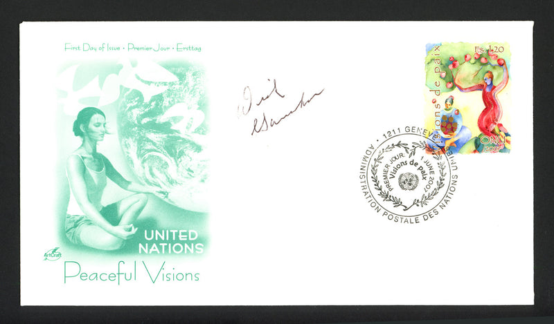 Dick Garmaker Autographed First Day Cover Minneapolis Lakers SKU #165018
