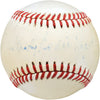 Steady Eddie Lopat Autographed Official AL Baseball New York Yankees Beckett BAS #V68156