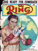 Joey Maxim Autographed The Ring Magazine Cover PSA/DNA #S47193