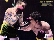 George Chuvalo Autographed Magazine Page Photo PSA/DNA #S47345