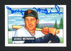 George Metkovich Autographed 1986 CCC 1951 Bowman Reprint Card #274 Pittsburgh Pirates SKU #165835