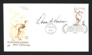 Donna De Varona Autographed First Day Cover Swimmer SKU #165047