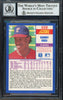 Sammy Sosa Autographed 1990 Score Rookie Card #558 Chicago White Sox Auto Grade Gem Mint 10 Beckett BAS Stock #192896