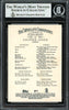 Chipper Jones Autographed 2012 Topps Allen & Ginter Card #33 Atlanta Braves Beckett BAS #12750804