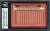 Rod Carew Autographed 1986 O-Pee-Chee Card #371 California Angels Beckett BAS Stock #193250