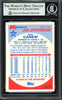 Rod Carew Autographed 1987 Topps K-Mart Card #14 Minnesota Twins Beckett BAS Stock #193254