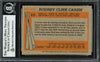 Rod Carew Autographed 1987 Topps Nestle Card #12 Minnesota Twins Beckett BAS #12753924