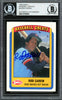 Rod Carew Autographed 1990 Swell Card #4 Minnesota Twins Beckett BAS #12753939