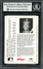 Rod Carew Autographed 1991 Kellogg's Card #2 Minnesota Twins Beckett BAS #12753957