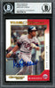 Rod Carew Autographed 2002 Donruss Team Heroes Card #295 Minnesota Twins Beckett BAS #12754115