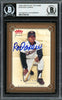 Rod Carew Autographed 2004 Fleer Greats of the Game Card #136 Minnesota Twins Beckett BAS Stock #193311