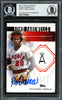 Rod Carew Autographed 2014 Topps Fond Farewells Card #FF-RC California Angels Beckett BAS #12754264